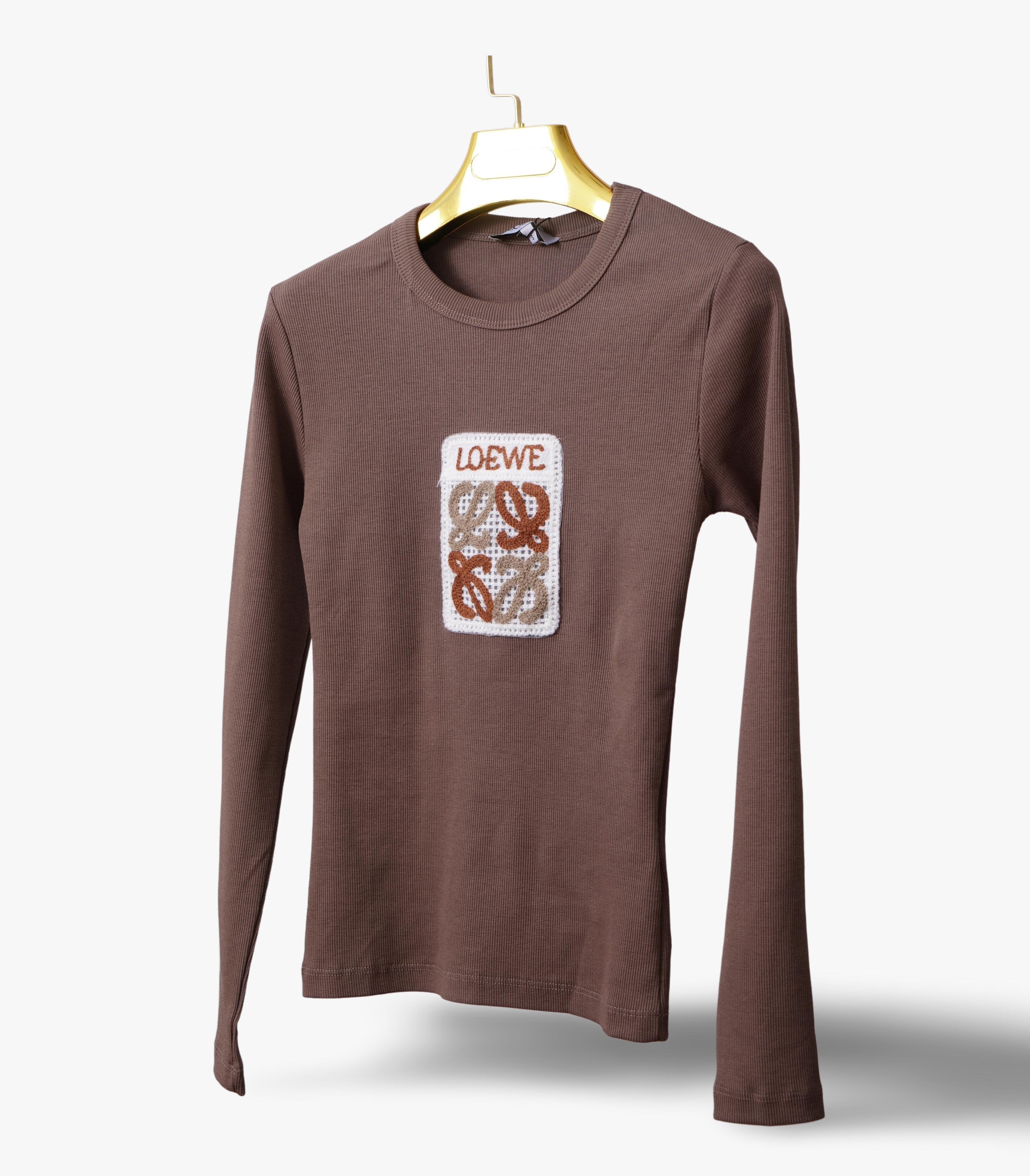 Loewe Embroidered Logo Top