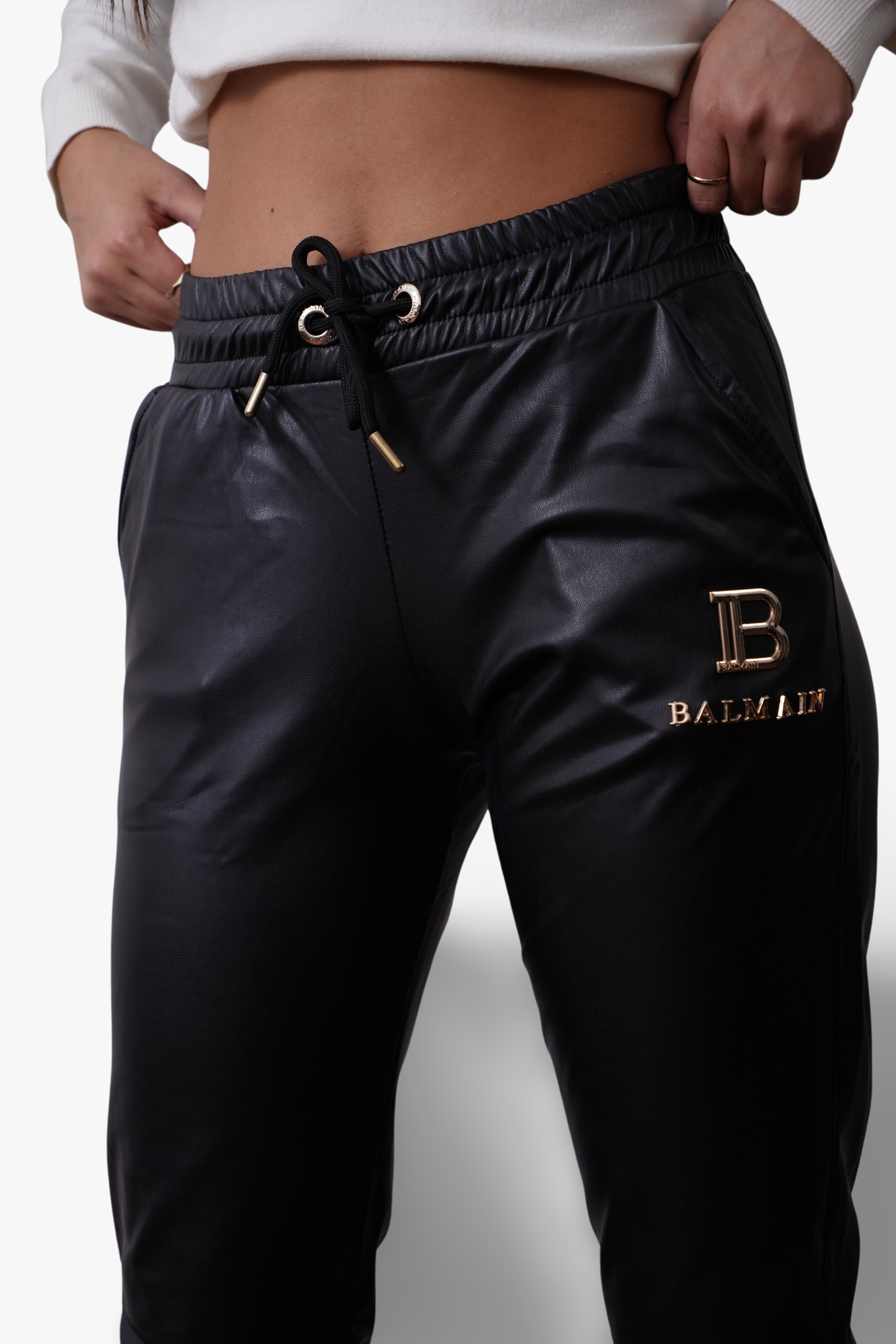 Balmain Leather Pants