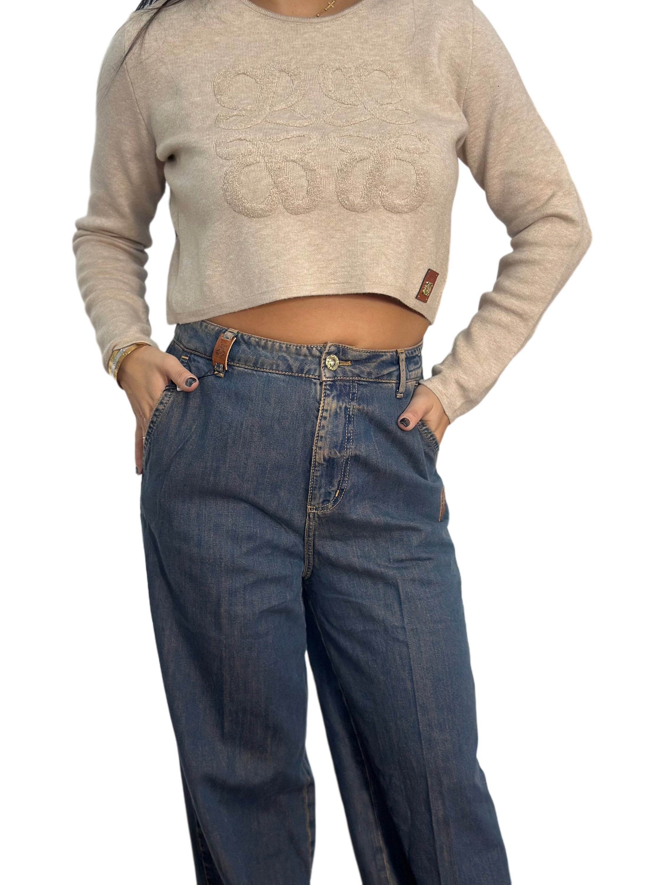 Loewe Relaxed Fit High-Waist Jeans